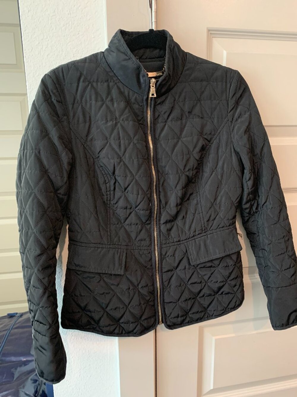 Black Quilted Jacket